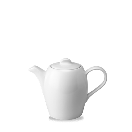 White Cafe Teapot 12oz